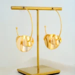 Orbit Luxe Hoops (Yellow Gold) EAR001805