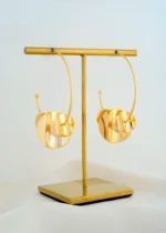 Orbit Luxe Hoops (Yellow Gold) EAR001805