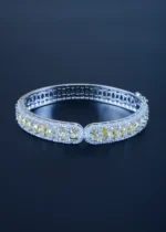 Oval Yellow Sapphire Bracelet (Silver) BRA001186 - Image 2