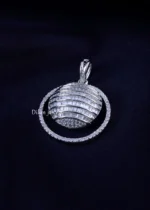 The Orbital Sphere Pendant Set (Silver) PSET02422 - Image 2