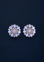 Pear Flower Tops (Rose Gold) EAR001156
