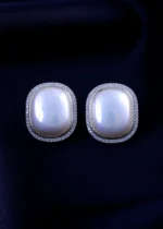Pearl Aura Earrings (Silver) EAR002037