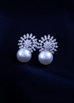 Pearl Bloom Radiance (Silver) EAR001899