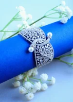 Pearl Diamond Bracelet (Silver) BRA000805