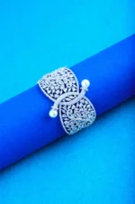 Pearl Diamond Bracelet (Silver) BRA000805 - Image 3