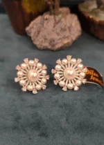 Pearl Diamond Studs (White-Gold) EAR000019