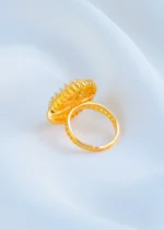 Pearl Halo Luxe (Yellow Gold) RING01732 - Image 3