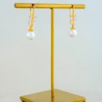 Pearl Ivy Drops (Yellow Gold) EAR001826