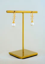 Pearl Ivy Drops (Yellow Gold) EAR001826