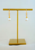 Pearl Ivy Drops (Yellow Gold) EAR001826 - Image 3