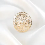 Pearl Radiance Cocktail Ring (Yellow Gold) RING02503