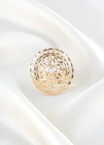 Pearl Radiance Cocktail Ring (Yellow Gold) RING02503