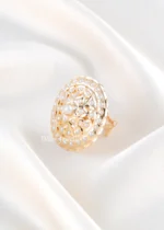 Pearl Radiance Cocktail Ring (Yellow Gold) RING02503 - Image 3