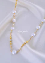 Pearl Radiance Set (Yellow Gold) NEC002104 - Image 2
