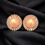 Pearl Studs (Rose- Gold) EAR000080