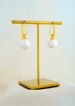 Pearl Velvet Gleam (Yellow Gold) EAR001812 - Image 4
