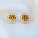 Phooliya Ginni Earrings (Yellow Gold) EAR001645