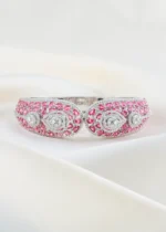Pink Bliss Diamond Bracelet (Silver) BRA002446 - Image 2