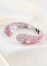 Pink Bliss Diamond Bracelet (Silver) BRA002446 - Image 3