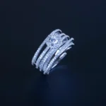 Pointer Multi Bands Ring (Silver) RING01229