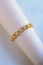 Polki Bracelet (Victorian Gold) BRA000817 - Image 2