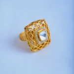 Polki Cocktail Ring (Yellow Gold) RING00810