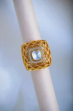Polki Cocktail Ring (Yellow Gold) RING00810 - Image 3