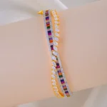 Prism Spark Bracelet (Yellow Gold) BRA001972