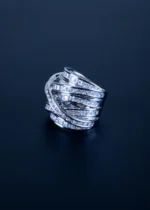 Infinity Sparkle Band Ring (Silver) RING01405 - Image 3