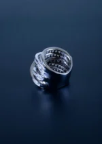 Infinity Sparkle Band Ring (Silver) RING01405 - Image 4