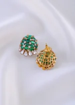 Queen’s Heritage Emerald Hasli Set (Victorian Gold) NEC002119 - Image 3