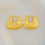 Radiant Aura Hoops (Yellow Gold) EAR002072