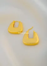Radiant Aura Hoops (Yellow Gold) EAR002072 - Image 3