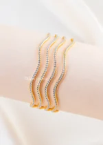 Radiant Flow Luxe Bangles (Yellow Gold) BAN002611