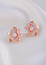 Radiant Flower Studs (Rose Gold) EAR002131 - Image 2