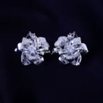 Radiant Flower Studs (Silver) EAR002132