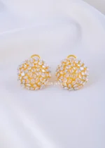 Radiant Glitter Ball Earring (Yellow Gold) EAR002325