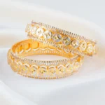Radiant Petal Link Kada (Yellow Gold) BAN002529