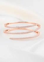 Radiant Twist Bracelet (Rose Gold) BRA002705 - Image 2