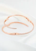 Radiant Twist Bracelet (Rose Gold) BRA002705 - Image 3