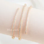 Radiant Twist Bracelet (Yellow Gold) BRA002704