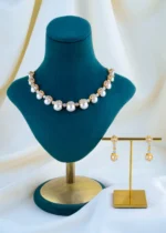 Rajmoti Necklace (Yellow Gold) NEC001754
