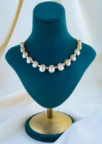 Rajmoti Necklace (Yellow Gold) NEC001754 - Image 3