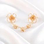 Rajsi Haathphool Ring (Yellow Gold) RING02511
