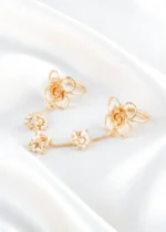 Rajsi Haathphool Ring (Yellow Gold) RING02511 - Image 3