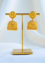 Rajsi Jhumki (Antique Gold) EAR001750