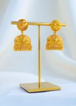 Rajsi Jhumki (Antique Gold) EAR001750 - Image 3