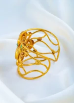 Rajvanshi Cuff (Antique Gold) BRA001729 - Image 3