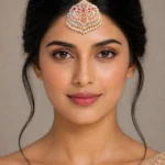 Rangmahal Pearl Mang Tikka (Yellow Gold) ACC002535