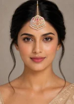 Rangmahal Pearl Mang Tikka (Yellow Gold) ACC002535